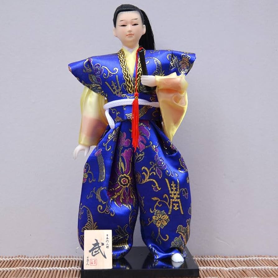 日本人形 武士の衣装 30cm 日本人形 武士の衣装 30cm